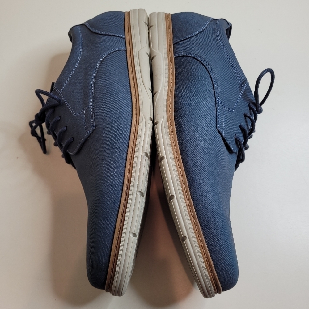 Saddlebred Jack Oxfords Navy Blue Dress Shoes Size Men's 9.5 - Picture 9 of 12